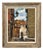 Francisco Castillo, Street with Houses and Streetlights, 1960s, Wood & Canvas For Sale
