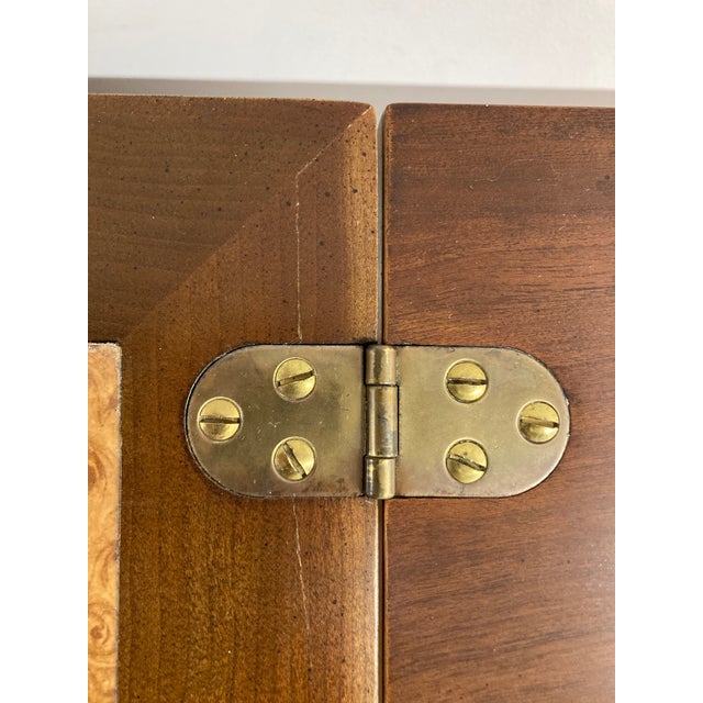 Late 20th Century Kindel Furniture Flip Top Rolling Dry Bar Server Cabinet For Sale - Image 14 of 18