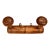Antique French Faux Bamboo Wall Rack For Sale