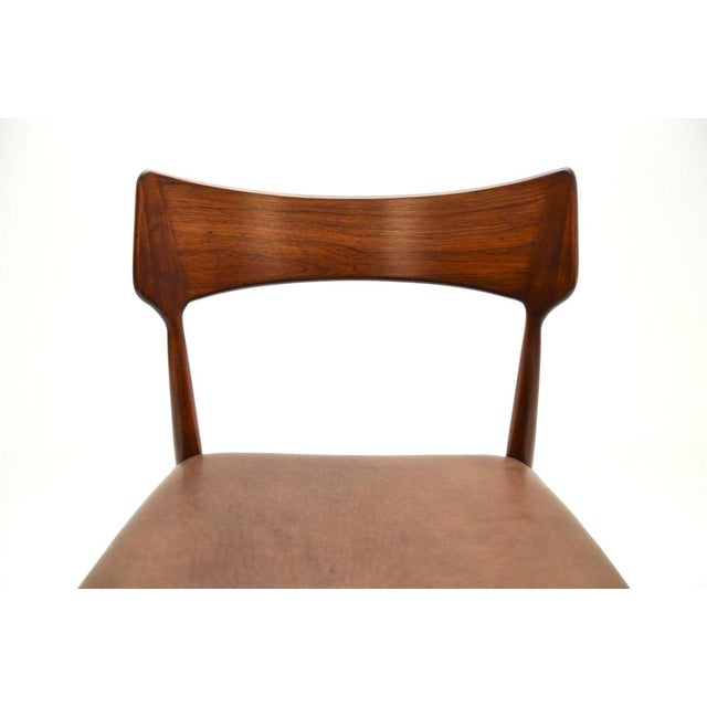 Wood Vintage Danish Desk Chair by Bernhard Pedersen for Bernhard Pedersen & Son, 1960 For Sale - Image 7 of 8