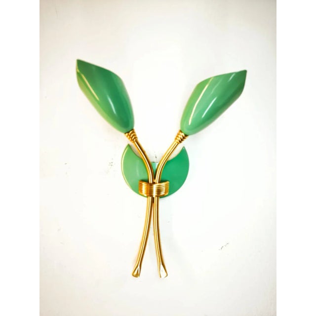 Double Light Wall Lamp For Sale - Image 9 of 12