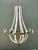 Vintage Rustic Wood and Metal Chandelier For Sale - Image 9 of 12