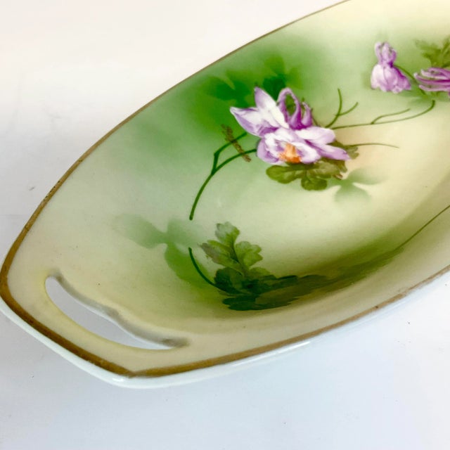 1920s Antique German Bavarian China Bread Plate, Ragouse. Chairish