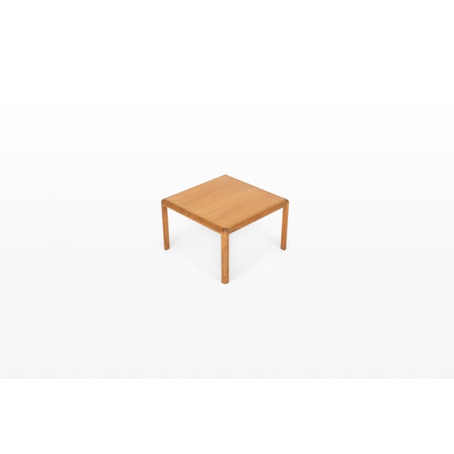 Mid-Century Modern Oak Coffee Table from Van Den Berghe Pauvers, 1970s For Sale - Image 3 of 6