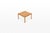 Mid-Century Modern Oak Coffee Table from Van Den Berghe Pauvers, 1970s For Sale - Image 3 of 6