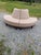 Mid-Century Modern Pair of Jasper Group Curved Serpentine Modular Benches – Mid-Century Modern Inspired Corporate Lounge Loveseats in Two-Tone Tweed Upholstery For Sale - Image 3 of 14