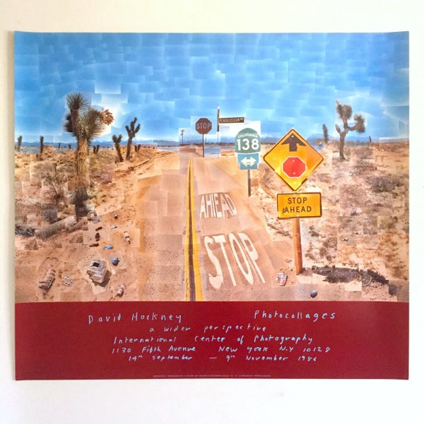 HOCKNEY POSTERS
ハードカバー David Hockney Vintage 1986 