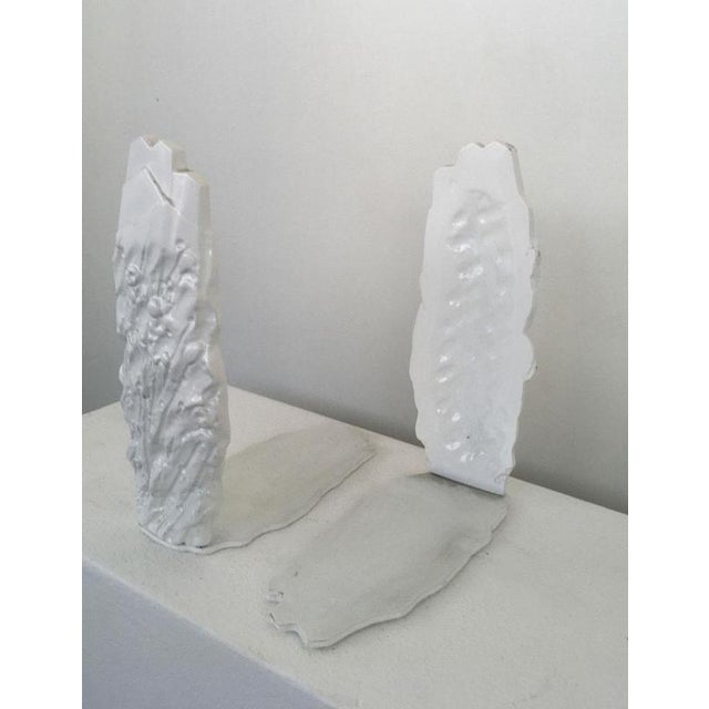 Postmodern Bronze Abstract Sculptures by Graziano Pompili, Italy, 1980s, Set of 2 For Sale - Image 4 of 18