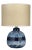 Jamie Young Batik Table Lamp with Raffia Shade, Small For Sale In Los Angeles - Image 6 of 6