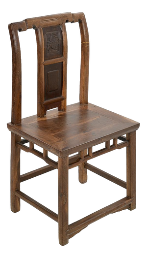 Vintage Carved Wooden Chair