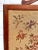 Antique Wood Fireplace Screen With Needlepoint Embroidery For Sale - Image 4 of 12