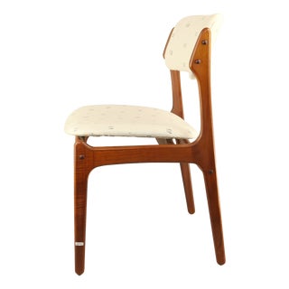Mid-Century Danish Teak Model 49 Dining Chairs by Erik Buch for O.D. Møbler Domus Danica, 1960s, Set of 4 For Sale