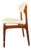 Mid-Century Danish Teak Model 49 Dining Chairs by Erik Buch for O.D. Møbler Domus Danica, 1960s, Set of 4 For Sale