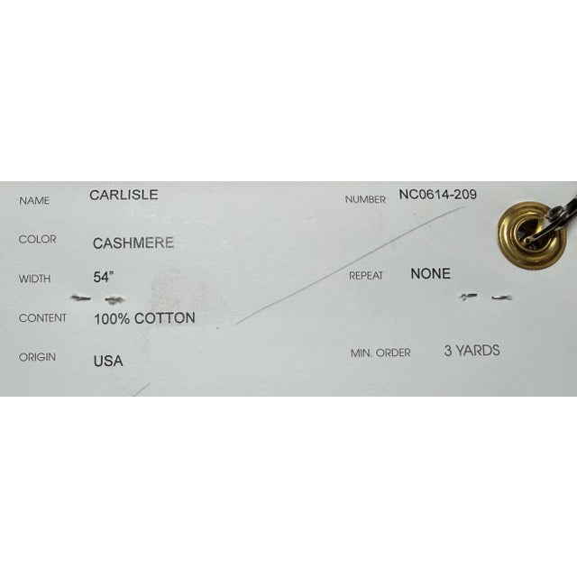 Modern 25 Yards of Nancy Corzine Carlisle Cashmere Velvet For Sale - Image 3 of 3