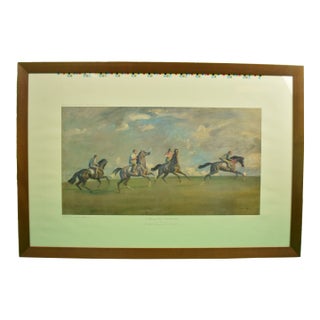 Mid 20th Century A Morning's Work-Newmarket Heath by Sir Alfred J. Munnings For Sale