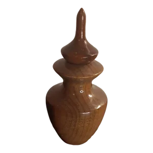 1980s Myrtlewood Oregon Perfume Bottle