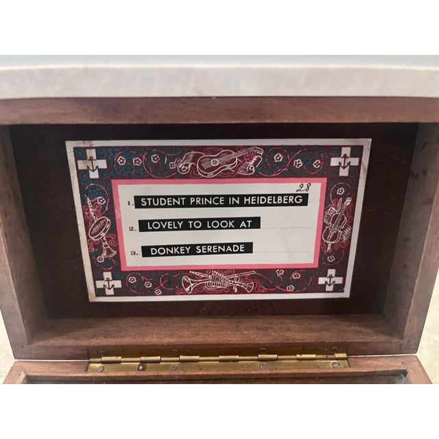 Traditional Thorens Swiss 3-Air Cylinder Music Box For Sale - Image 3 of 10