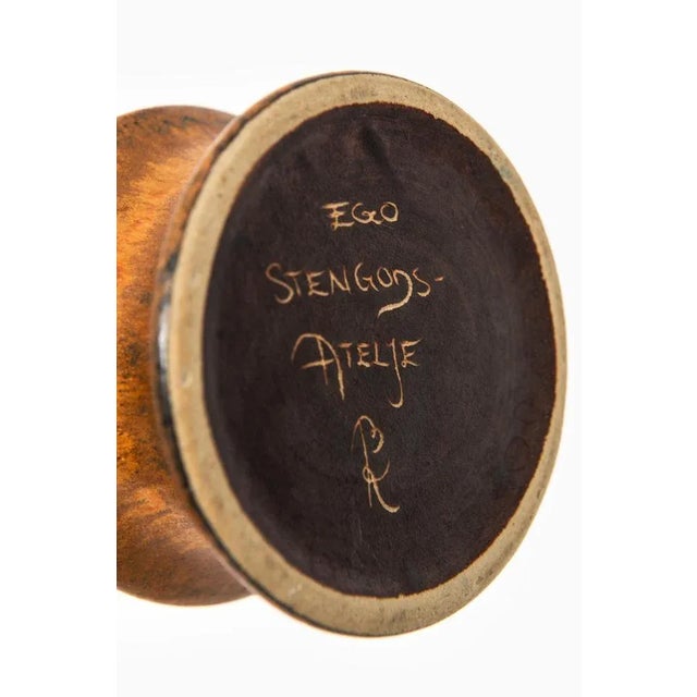 Vase by Bruno Karlsson for Ego Stengods, Sweden For Sale - Image 6 of 7