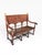Spanish Late 18th Century Spanish Leather Bench For Sale - Image 3 of 11