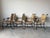 Organic Modern Hand-Wrought Iron & Woven Raffia Armchairs – Set of 4 For Sale - Image 11 of 13