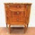 Louis XVI Style Half Moon Chest of Drawers with Marquetry and Cube Base, 20th Century For Sale - Image 14 of 15
