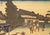 1960s 1960 After Hiroshige "The 53 Stations of Tokaido Road: 40th Station" French Ukiyo-E Print For Sale - Image 5 of 12
