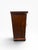 Early 21st Century Attributed Theodore Alexander Mahogany Rolling Bar Cabinet With Etched Brass Panels For Sale - Image 5 of 17
