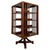 A highly desirable early 20th-century Edwardian oak revolving bookcase, combining ingenious functionality, generous...