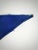 American Vintage Blue & White Nautical Burgee Pennant Flag on Wooden Staff – Defiance Cotton Bunting – Coastal Maritime Decor For Sale - Image 3 of 11