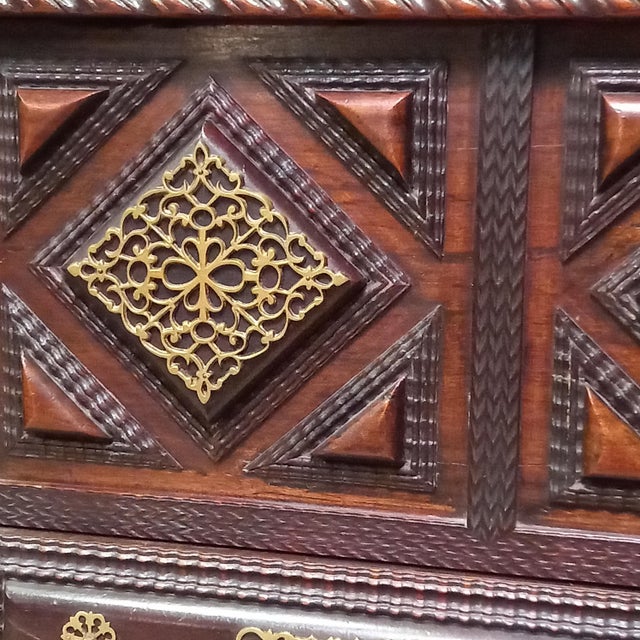 Anglo Indian Colonial Campaign Chest, 1840s For Sale - Image 16 of 18