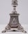 Silver Antique Silver-Plated Church Candleholders, France, 1850s, Set of 2 For Sale - Image 8 of 15