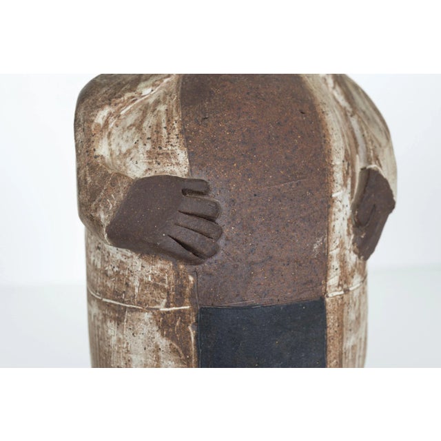 Mid-Century Modern Ceramic Male Figure For Sale - Image 3 of 13