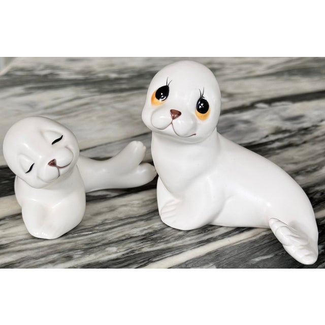 Vintage Oxford Maritime Seal Figures - A Pair For Sale - Image 12 of 18