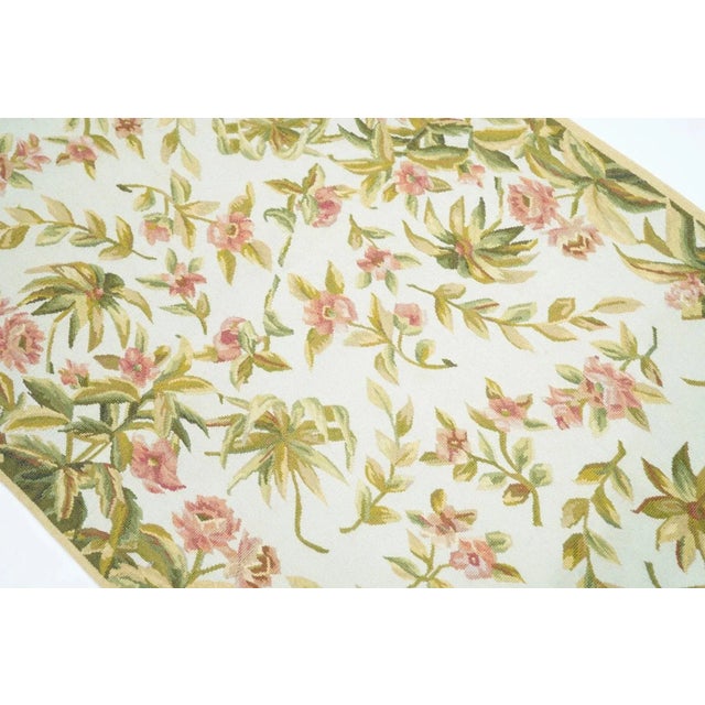 Aubusson Rug 2'5'' X 10' For Sale In New York - Image 6 of 10