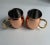 Copper Vintage Pair Copper Barrel Mugs With Brass Handles For Sale - Image 8 of 16