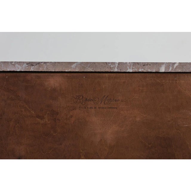 French Mahogany Veneer Commode, 1930s For Sale - Image 12 of 13