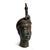 Striking Edo-Ife bronze sculptural head vessel from Nigeria. This piece reflects a powerful lineage of royal portraiture...