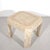 Cream Maitland Smith Casa Bique Tessellated Stone With Brass Trim Side Table For Sale - Image 8 of 8