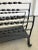 1960s Vintage French Twisted Wrought Iron Magazine Rack For Sale - Image 9 of 12