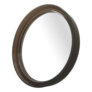 Smoked Acrylic Glass Mirror from Gilac, 1970s For Sale