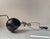 Vintage Danish Adjustable Black Ball Clamp Lamp,1970s For Sale - Image 4 of 10