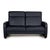 Leather Three Seater Blue & Black Sofa from Musterring For Sale - Image 15 of 15