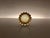 Goldenrod Baccarat Style Jewelry Box in Crystal and Gold Metal, 1970s For Sale - Image 8 of 10