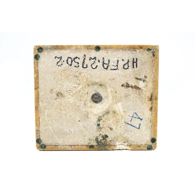 Antique Patinated Green Bronze Sculpture of Diana For Sale - Image 9 of 9