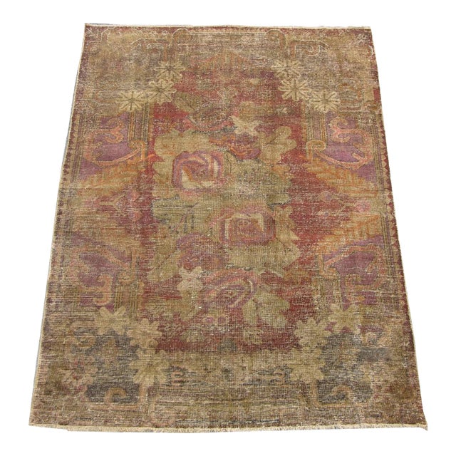 Late 19th Century Mid-19th Century Khotan Samarkand Rug For Sale