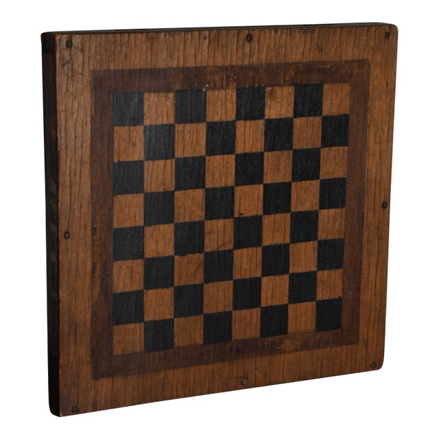 Late 20th Century Primitive Gameboard For Sale