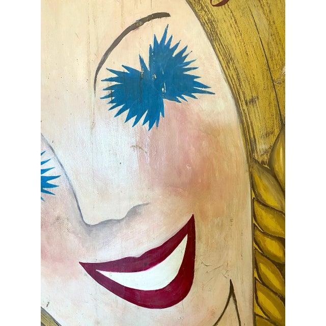 Mid-Century Modern Mid-Century Advertising Sign, 1960s For Sale - Image 3 of 7