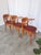 Bentwood Dining Chairs in Red Faux Leather, 1970s, Set of 3 For Sale - Image 11 of 18
