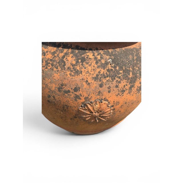 Italian Terracotta Grain Storage Jar, 1950s For Sale - Image 4 of 7