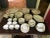 Traditional Antique Supreme Lw China , Hand-Painted , Service for 8 - 57 Pieces For Sale - Image 3 of 10